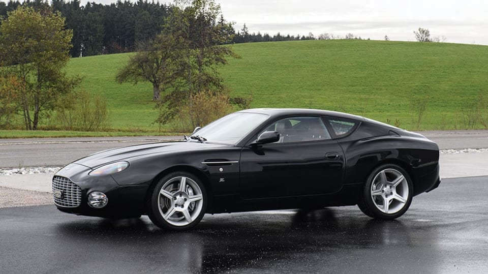 Aston Martin DB7 Zagato s výrobním číslem 001.